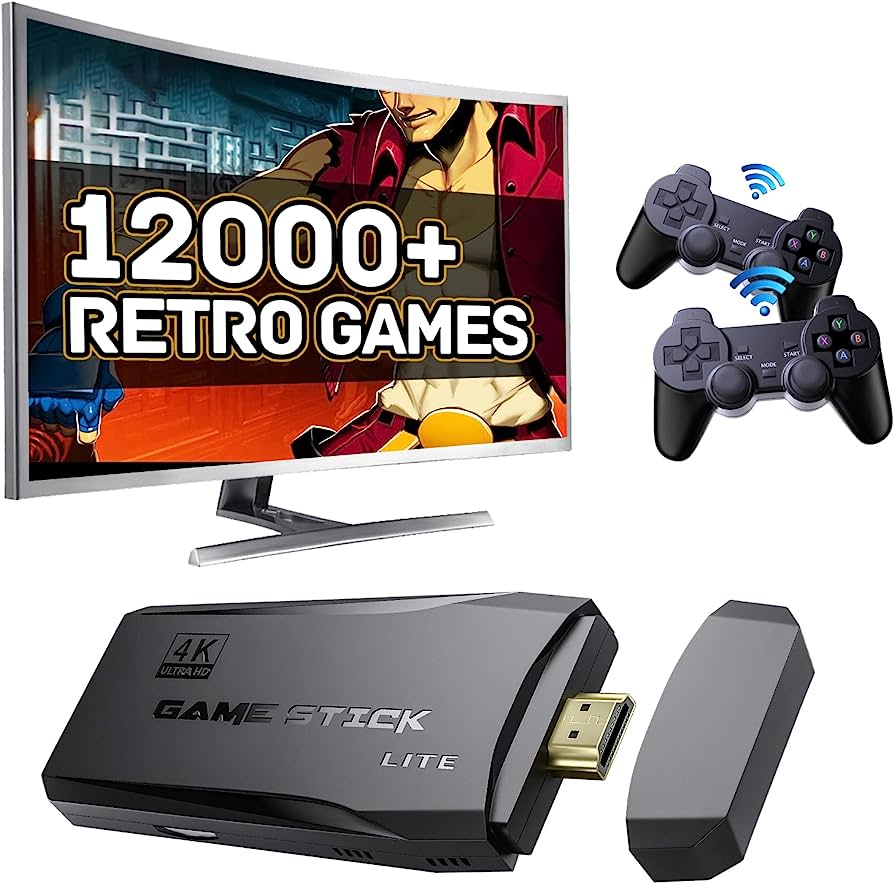 GAMESTICK RETRO PRO🎮 Consola de Videojuegos 10 mil Juegos Incorporados